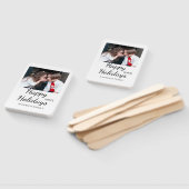 Happy Holiday Kinder Foto Moderne Geschenke Text Fächer (Non-assembled)