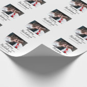 Happy Holiday Kinder Foto Moderne Geschenke Text Geschenkpapier (Ecke)