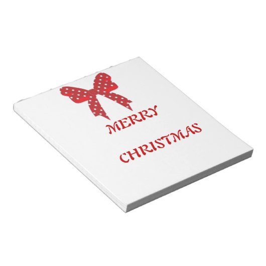 Happy Holiday Notizblock (angewinkelt)