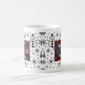 Happy Holiday Personalize Pet Themed Coffee Tasse (Mittel)