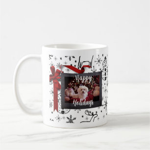 Happy Holiday Personalize Pet Themed Coffee Tasse