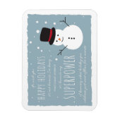 Happy Holiday | Politisch korrekt | Supermacht Magnet (Vertikal)