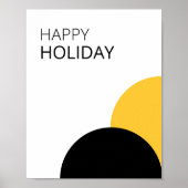 Happy Holiday Poster (Vorne)