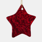 Happy Holiday Red Star Ornament (Rechts)