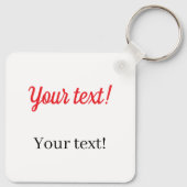 Happy holiday schlüsselanhänger (Rückseite)