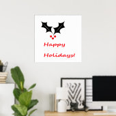 Happy Holiday Season! Poster (Heimbüro)