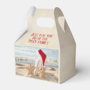 Happy Holiday Seestern am Strand Geschenkschachtel