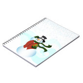 Happy Holiday Snowman Notizblock (Linke Seite)