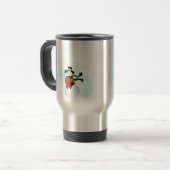 Happy Holiday Snowman Reisebecher (Vorderseite Links)
