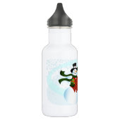 Happy Holiday Snowman Trinkflasche (Links)