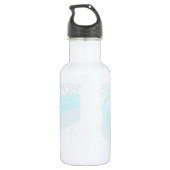 Happy Holiday Snowman Trinkflasche (Rückseite)