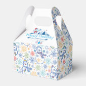 Happy Holiday Snowmen Geschenkschachtel (Vorderseite)