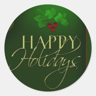 Happy Holiday Sticker