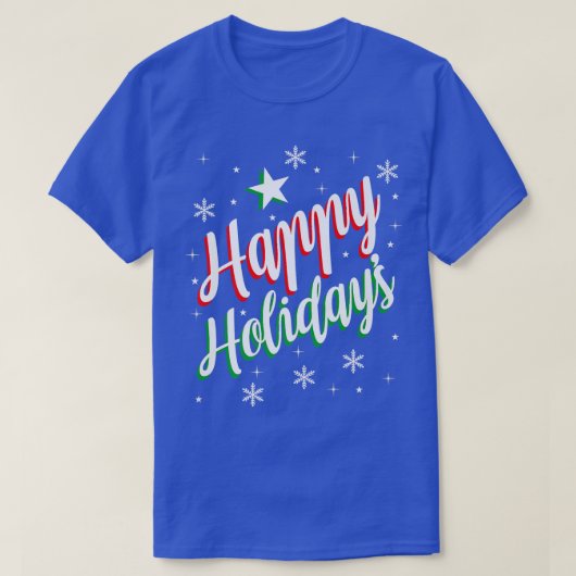 Happy Holiday T-Shirt (Design vorne)