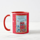 Happy Holiday Time Customize Tasse (Links)