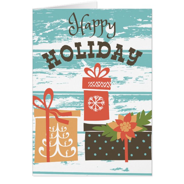 Happy Holiday Weihnachtsgeschenke (Vorne)