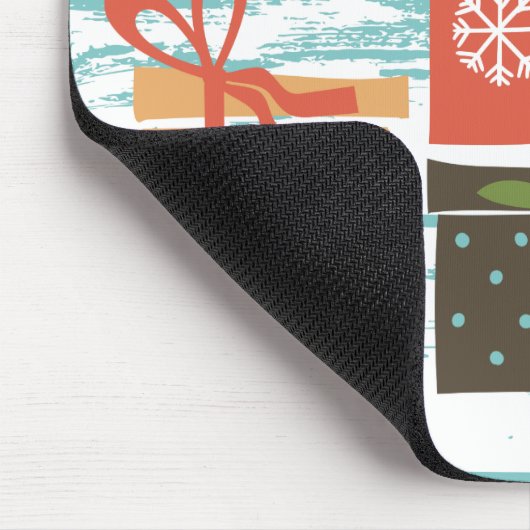 Happy Holiday Weihnachtsgeschenke Mousepad (Ecke)