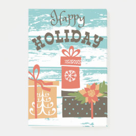 Happy Holiday Weihnachtsgeschenke Post-it Klebezettel