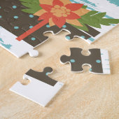Happy Holiday Weihnachtsgeschenke Puzzle (Seite)