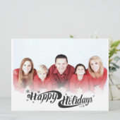 Happy Holidays (Stehend Vorderseite)