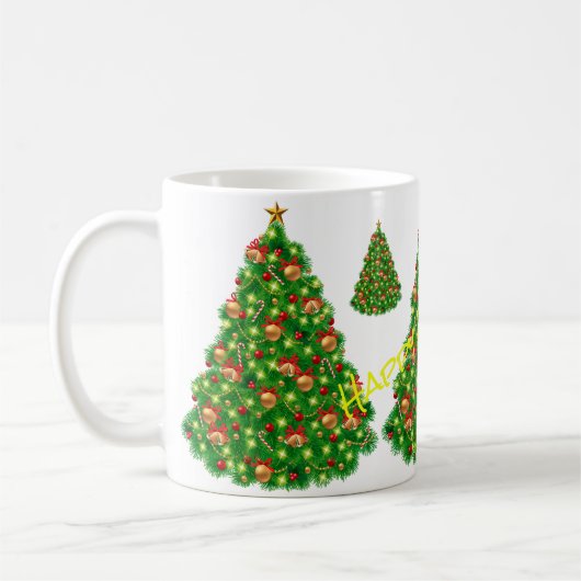 Happy Holidays 1 Kaffeetasse (Links)