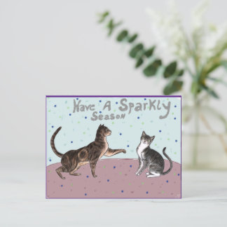 Happy Holidays 2021 Postkarte