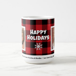 Happy Holidays 2 Foto Kaffee Tasse