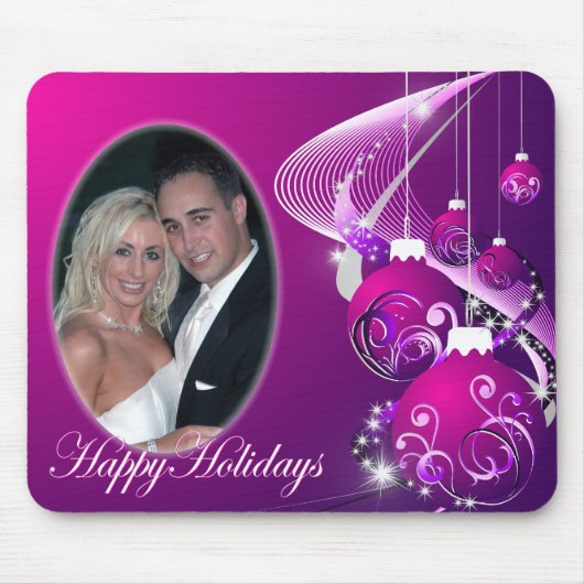 Happy Holidays 2 Mousepad (Vorne)