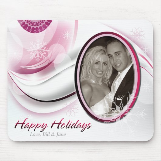 Happy Holidays 3 Mousepad (Vorne)