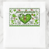 Happy Holiday's#3_ Rechteckiger Aufkleber (Tasche)