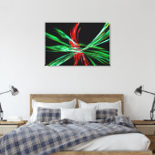 Happy Holidays 4 Wrapped Canvas Leinwanddruck (Insitu (Schlafzimmer))