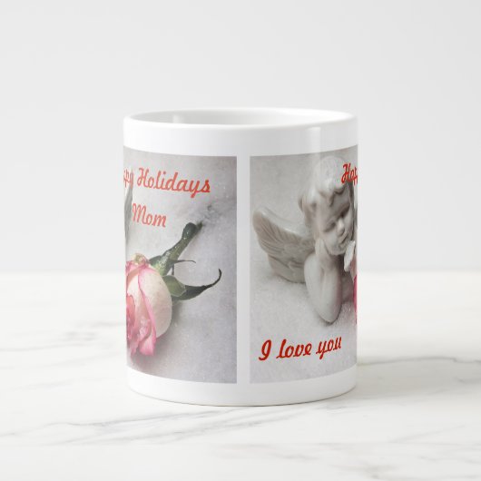 Happy Holidays Angel Tasse (Vorderseite)