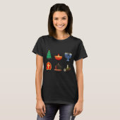 Happy Holidays Around The World Multicultural Cele T-Shirt (Vorne ganz)