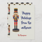 Happy Holidays aus dem Nackthaus lustige Nutcracke (Vorne/Hinten)