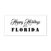 Happy Holidays aus Florida Gummistempel (Prägung)
