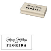 Happy Holidays aus Florida Gummistempel (Stempel)