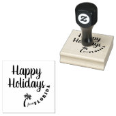 Happy Holidays aus Florida Gummistempel (Stempel)