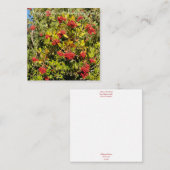 Happy Holidays aus Kalifornien! Mitteilungskarte (Vorne/Hinten)