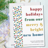 Happy Holidays aus New Zuhause String Lights Ankündigung