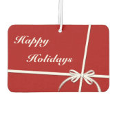 Happy Holidays Autolufterfrischer (Rückseite)