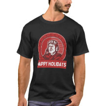 Happy Holidays - Aviation Christmas Pilot T - Shir