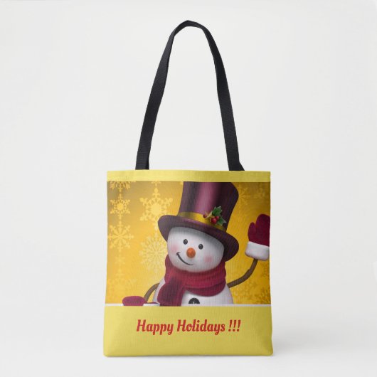 Happy Holidays Bags Tasche (Vorderseite)