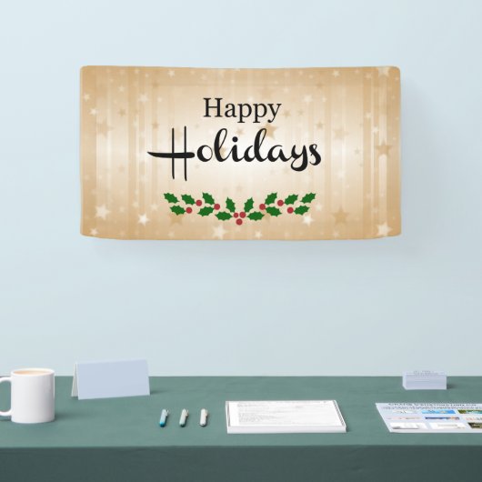 Happy Holidays Banner (Messe)