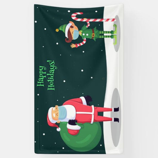 Happy Holidays Banner (Vertikal)