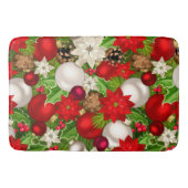 Happy Holidays Bath Mat Badematte (Vorderseite)