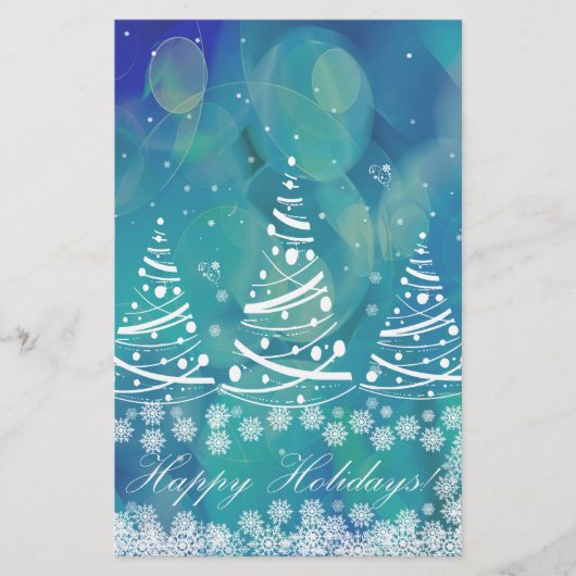 Happy Holidays Briefpapier (Vorderseite)