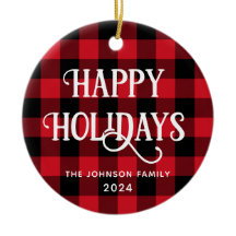 Happy Holidays Buffalo Karo Family Foto