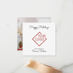 Happy Holidays Business Corporation-Logo Mitteilungskarte