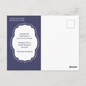 Happy Holidays Business Kundenempfehlung Postkarte (Rückseite)