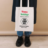Happy Holidays Business Promotions Weihnachtsgesch Tragetasche
